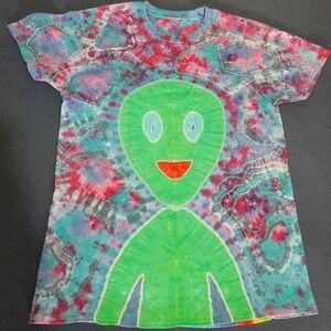 Alien Tiedye shirt